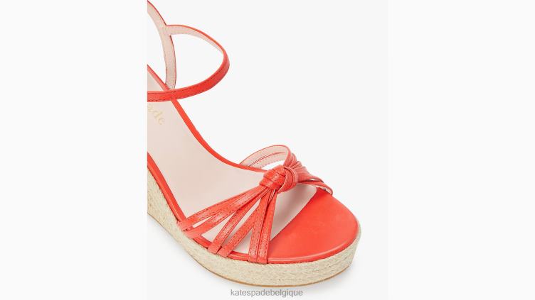 espadrilles compensées tessa Kate Spade femmes chaussure D8288511 coccinelle