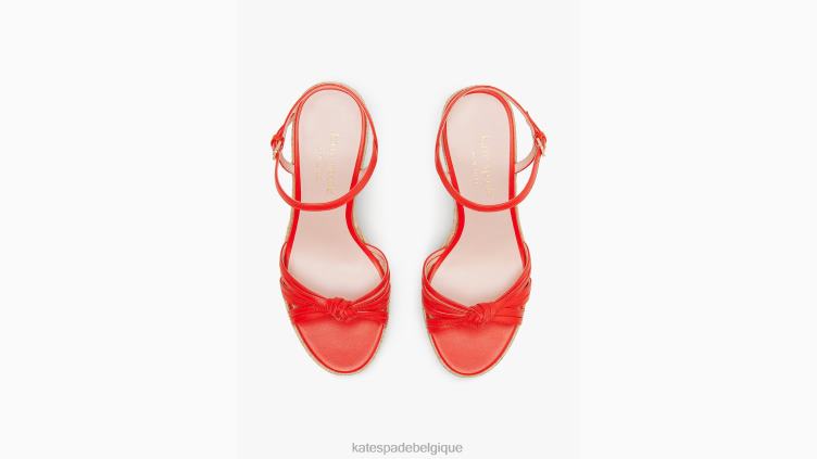 espadrilles compensées tessa Kate Spade femmes chaussure D8288511 coccinelle