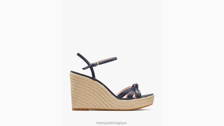 espadrilles compensées tessa Kate Spade femmes chaussure D8288512 blazer bleu