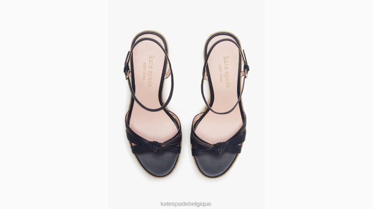 espadrilles compensées tessa Kate Spade femmes chaussure D8288512 blazer bleu