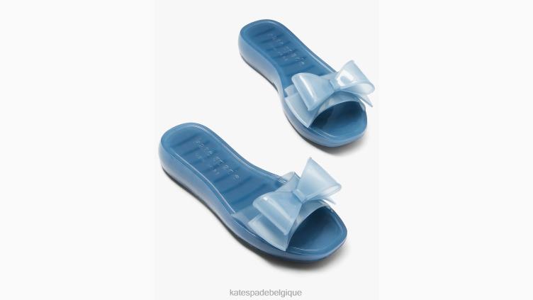 nouer des sandales à enfiler Kate Spade femmes chaussure D8288501 hortensia pâle
