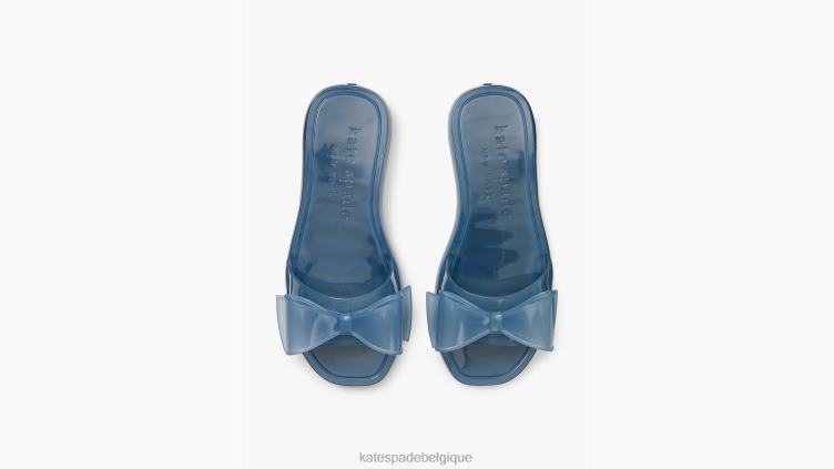 nouer des sandales à enfiler Kate Spade femmes chaussure D8288501 hortensia pâle