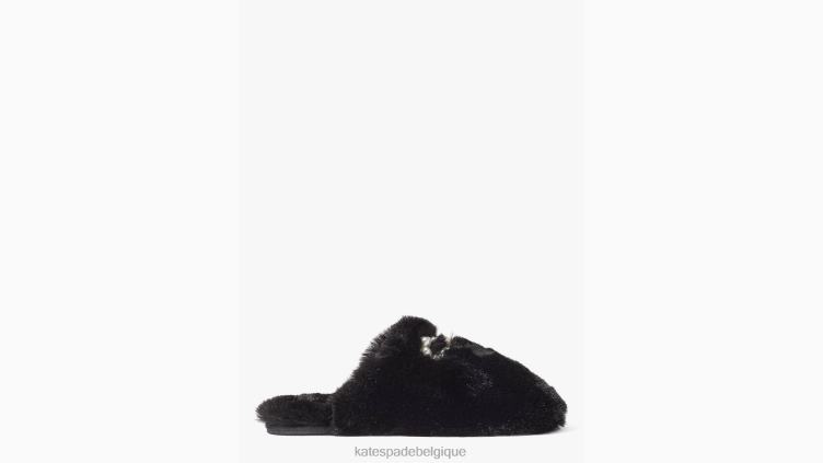 pantoufles de Noëlle Kate Spade femmes chaussure D8288674 noir