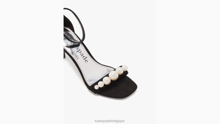 sandales avalines Kate Spade femmes chaussure D8288648 noir