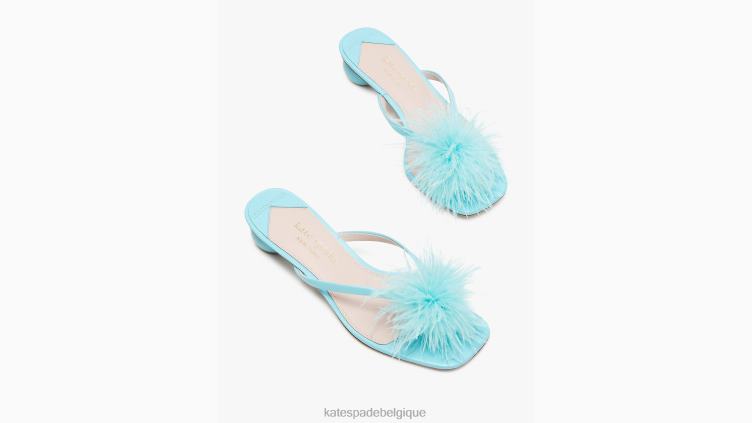 sandales bahamas Kate Spade femmes chaussure D8288550 bleu glacier