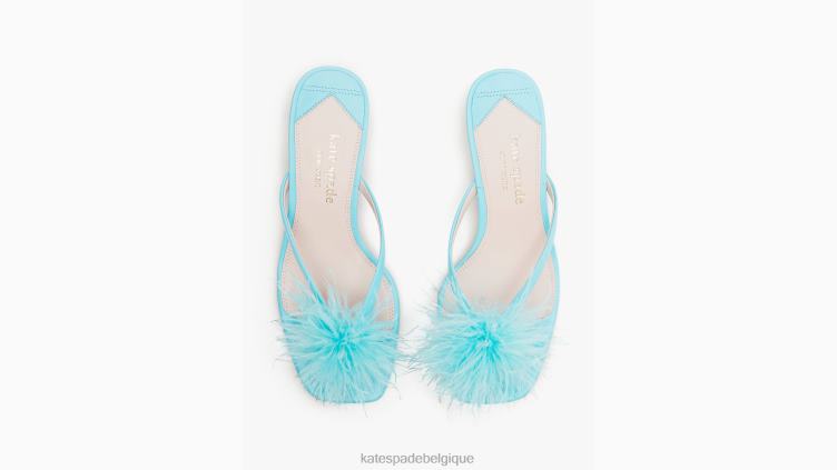 sandales bahamas Kate Spade femmes chaussure D8288550 bleu glacier