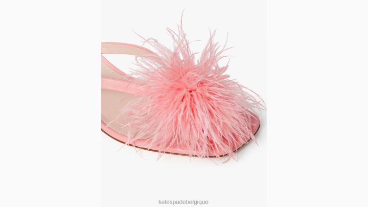 sandales bahamas Kate Spade femmes chaussure D8288552 rose saumon