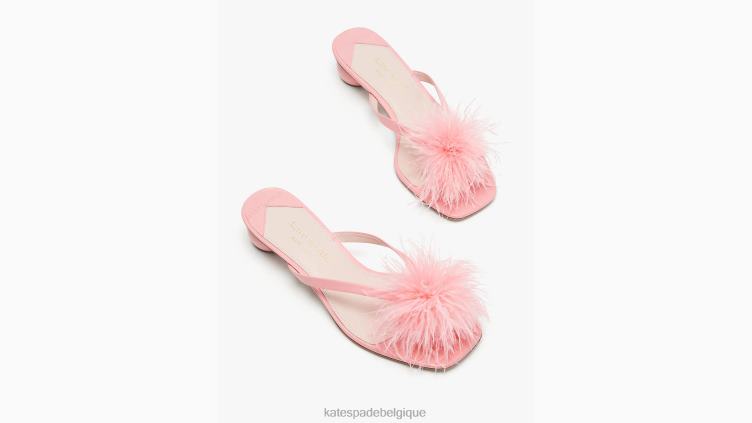 sandales bahamas Kate Spade femmes chaussure D8288552 rose saumon
