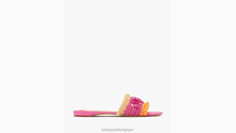 sandales bora bora Kate Spade femmes chaussure D8288577 confiture de rose/naturel/satsuma
