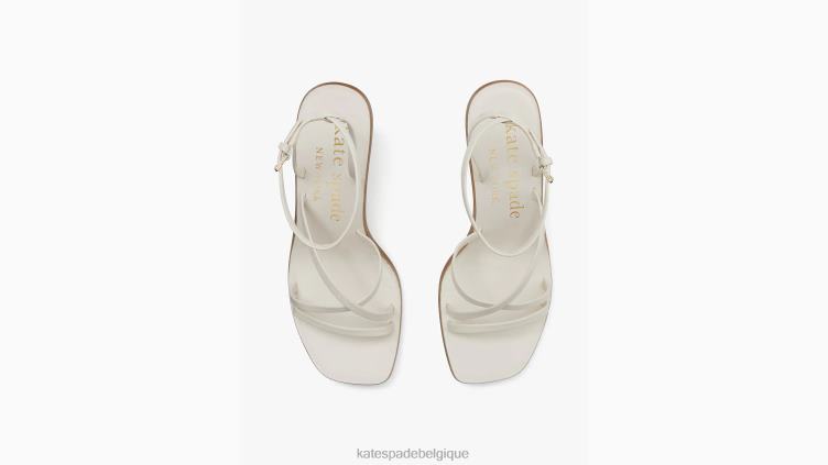 sandales charmeuses Kate Spade femmes chaussure D8288520 parchemin multi