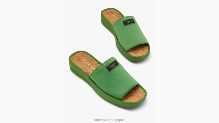 sandales à enfiler Kate Spade femmes chaussure D8288518 ks vert