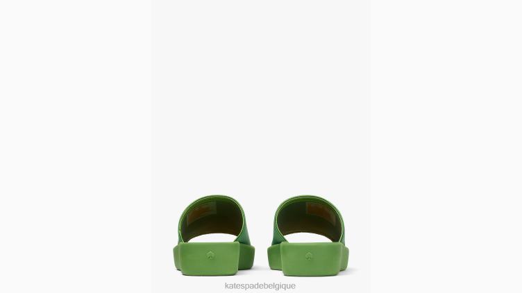 sandales à enfiler Kate Spade femmes chaussure D8288518 ks vert