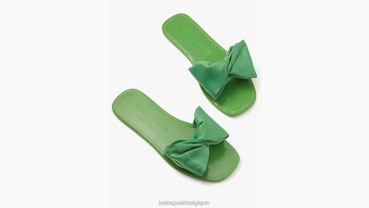 sandales à enfiler en bikini Kate Spade femmes chaussure D8288540 ks vert
