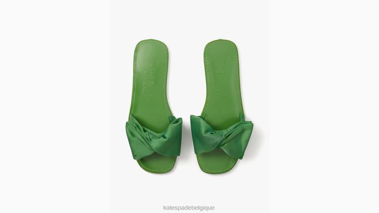 sandales à enfiler en bikini Kate Spade femmes chaussure D8288540 ks vert