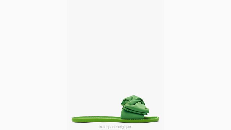 sandales à enfiler en bikini Kate Spade femmes chaussure D8288540 ks vert