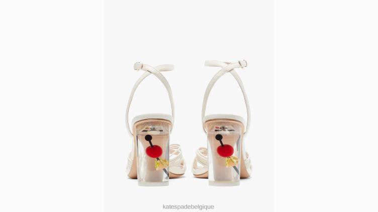 sandales happy hour Kate Spade femmes chaussure D8288549 crème