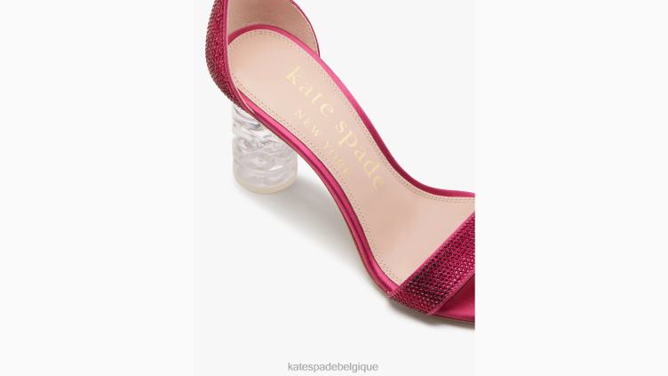 sandales à pavé alora Kate Spade femmes chaussure D8288605 prune rose