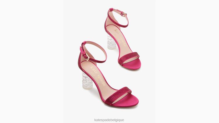 sandales à pavé alora Kate Spade femmes chaussure D8288605 prune rose