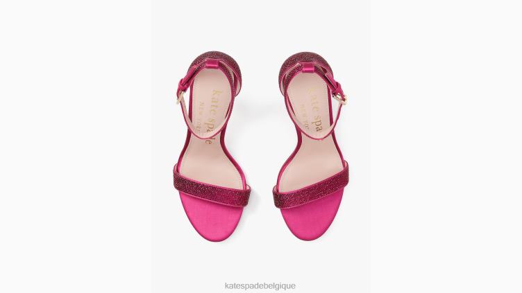 sandales à pavé alora Kate Spade femmes chaussure D8288605 prune rose