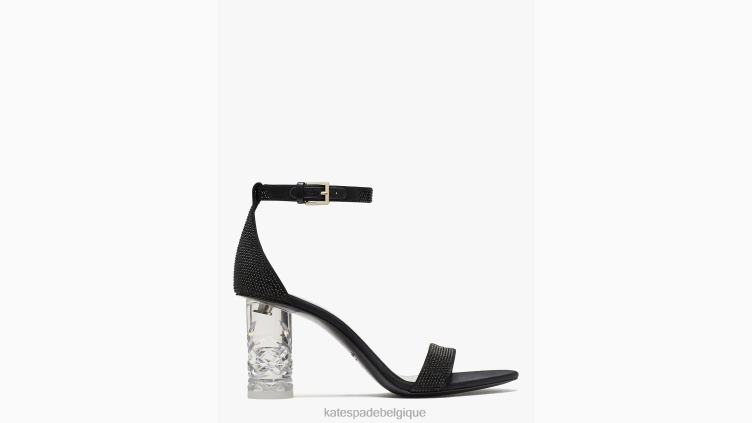 sandales à pavé alora Kate Spade femmes chaussure D8288612 noir