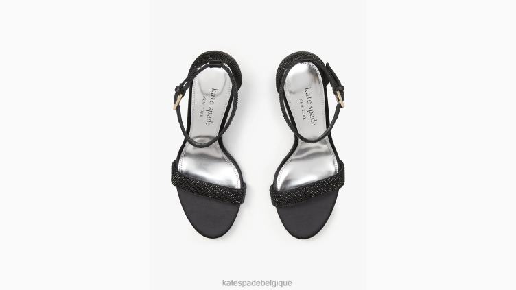 sandales à pavé alora Kate Spade femmes chaussure D8288612 noir