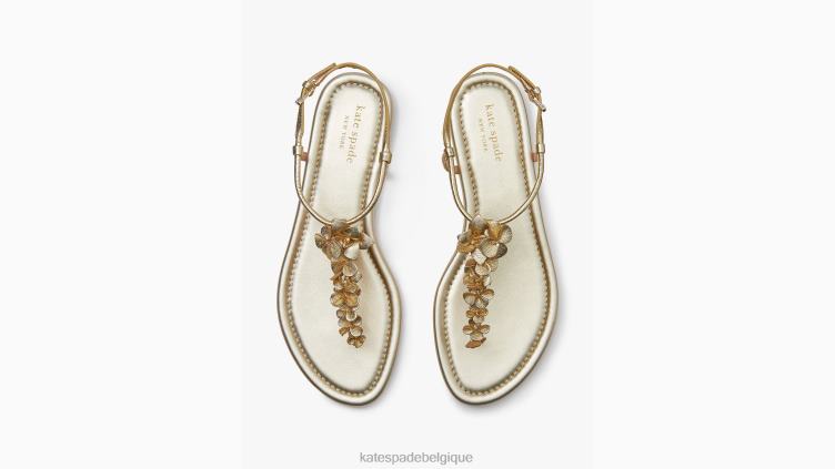 sandales rosalie Kate Spade femmes chaussure D8288536 or pâle