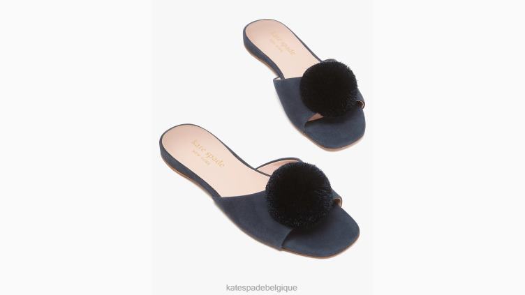 toboggan amour pompon Kate Spade femmes chaussure D8288565 blazer bleu