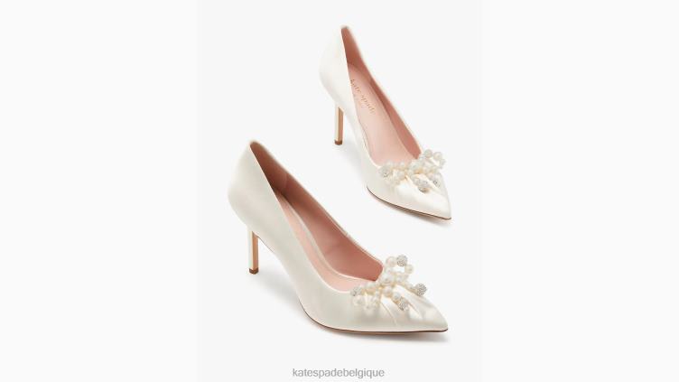 escarpins Élodie Kate Spade femmes chaussure D8288594 Ivoire
