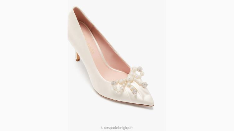 escarpins Élodie Kate Spade femmes chaussure D8288594 Ivoire