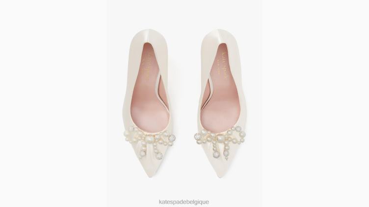 escarpins Élodie Kate Spade femmes chaussure D8288594 Ivoire