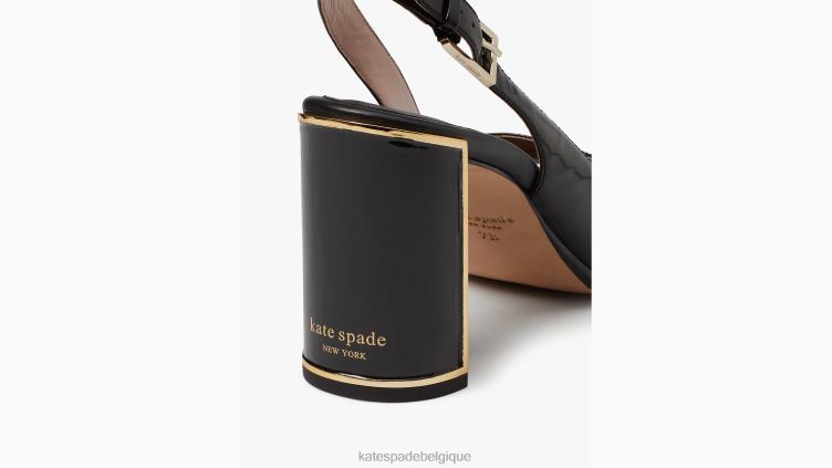escarpins merritt à bride arrière Kate Spade femmes chaussure D8288571 noir