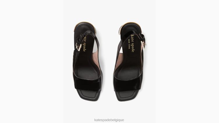 escarpins merritt à bride arrière Kate Spade femmes chaussure D8288571 noir