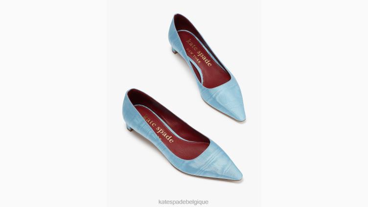 escarpins mimosa Kate Spade femmes chaussure D8288598 bleu de midi