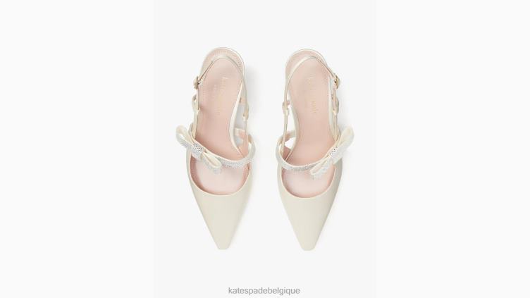 escarpins à pavé Maritza Kate Spade femmes chaussure D8288593 mariée ivoire