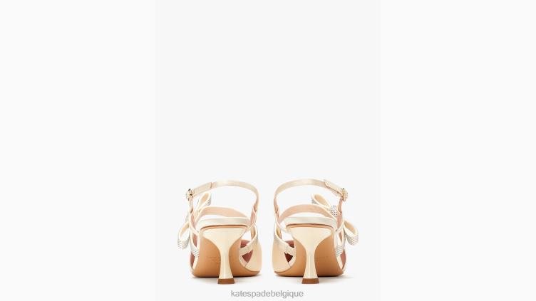 escarpins à pavé Maritza Kate Spade femmes chaussure D8288593 mariée ivoire