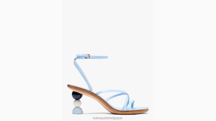 sandales charmeuses Kate Spade femmes chaussure D8288516 bleu céleste multi