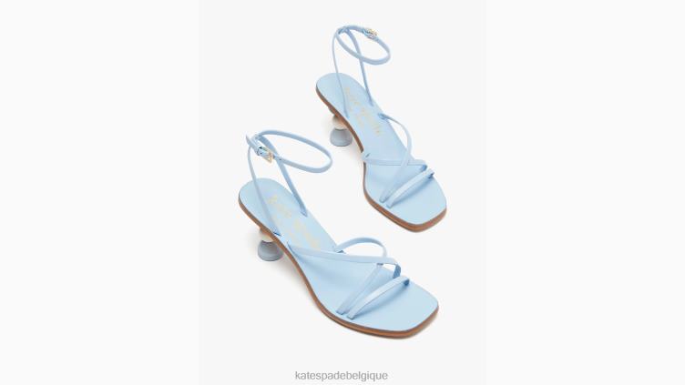 sandales charmeuses Kate Spade femmes chaussure D8288516 bleu céleste multi
