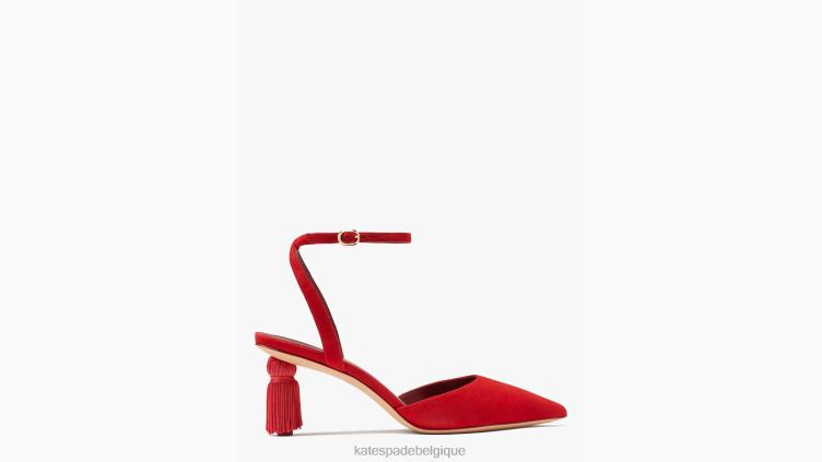 voilà les escarpins Kate Spade femmes chaussure D8288633 rubis profond