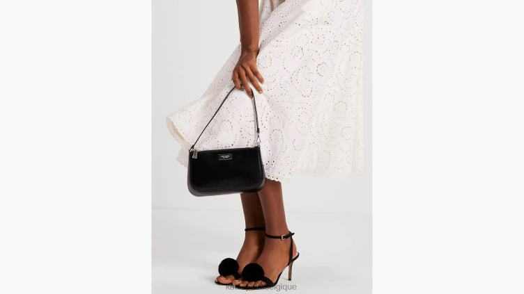 jupe mi-longue à broderies florales Kate Spade femmes vêtements D8288758 crème française