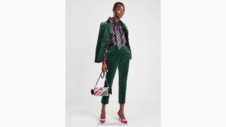 pantalon en velours Kate Spade femmes vêtements D8288875 pin torrey