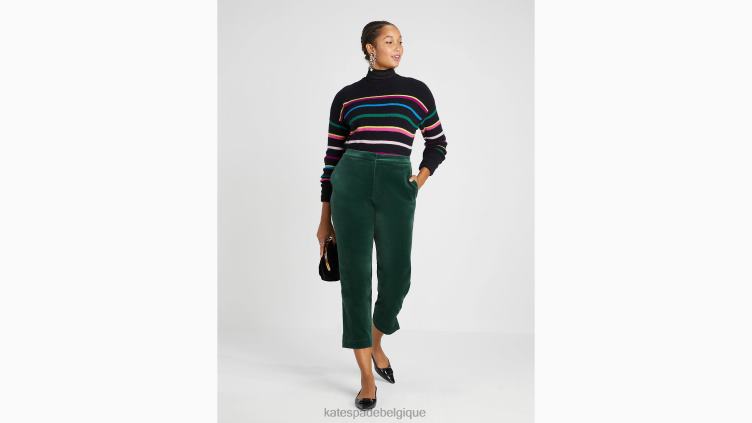 pantalon en velours Kate Spade femmes vêtements D8288875 pin torrey