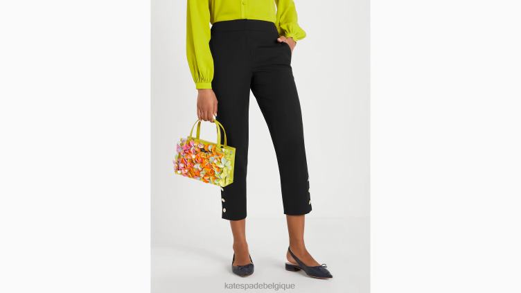 pantalon orné Doris Kate Spade femmes vêtements D8288767 noir