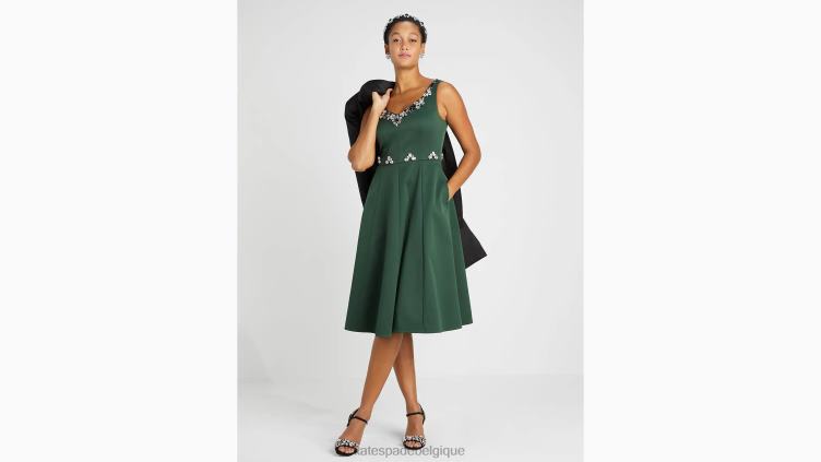 robe Grace en faille à ornements Kate Spade femmes vêtements D8288897 pin torrey