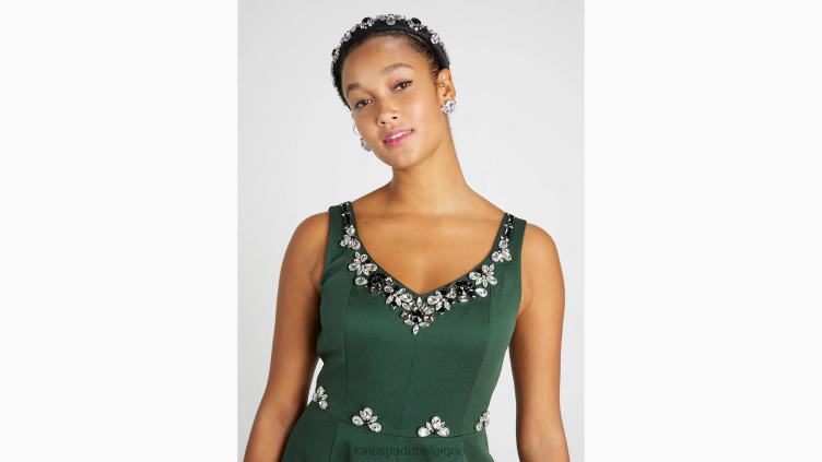 robe Grace en faille à ornements Kate Spade femmes vêtements D8288897 pin torrey