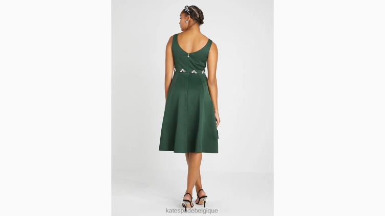 robe Grace en faille à ornements Kate Spade femmes vêtements D8288897 pin torrey