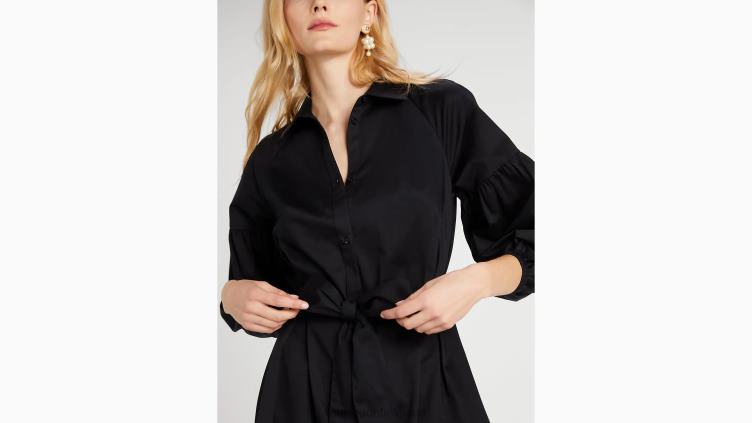 robe dakota en popeline Kate Spade femmes vêtements D8288764 noir