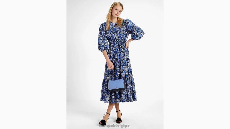 robe de pelouse pour promenade pittoresque Kate Spade femmes vêtements D8288759 blazer bleu