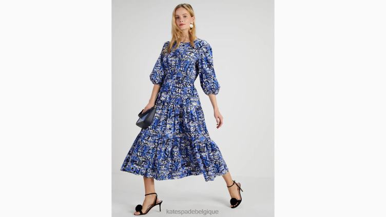 robe de pelouse pour promenade pittoresque Kate Spade femmes vêtements D8288759 blazer bleu