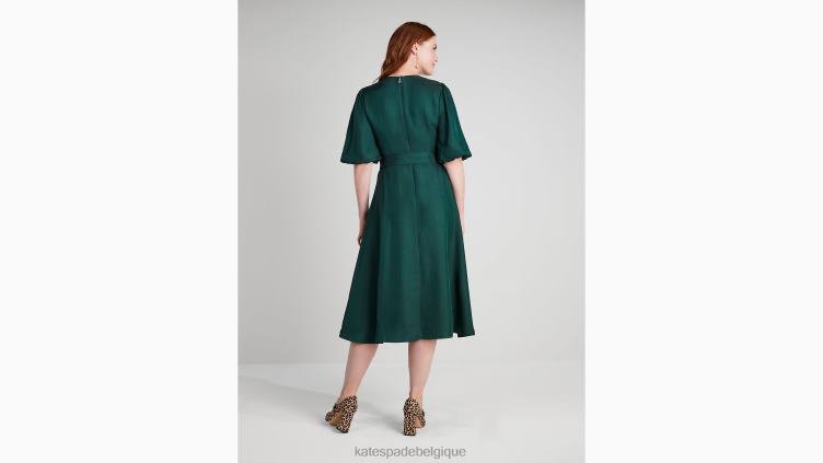 robe de soirée en soie mélangée Kate Spade femmes vêtements D8288870 pinède