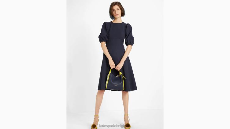 robe dos nu ornée de perles Kate Spade femmes vêtements D8288772 blazer bleu